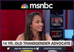 MSNBC - Tamron Hall: 14-year-old becomes nation’s leading advocate for transgender rights